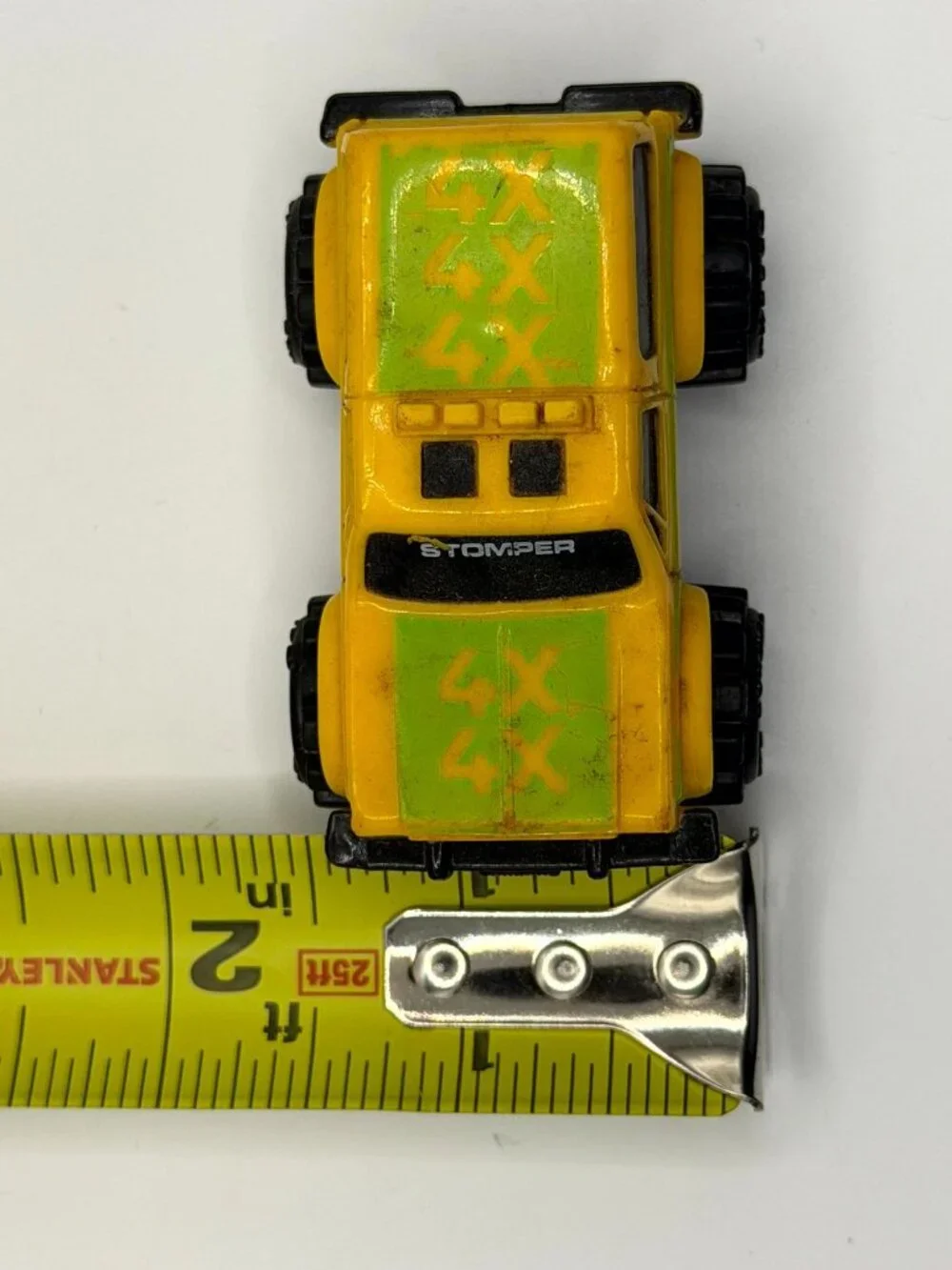 Vintage 1986 Stomper Chevy Blazer 4x4 Yellow McDonald’s Promo Schaper Hong Kong